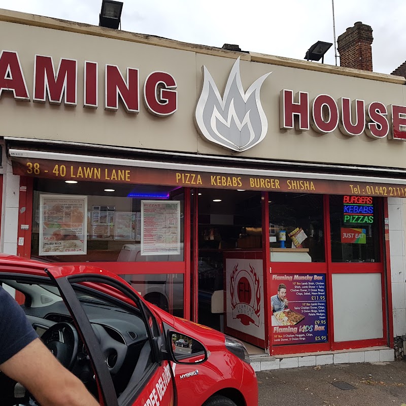 Flaming House