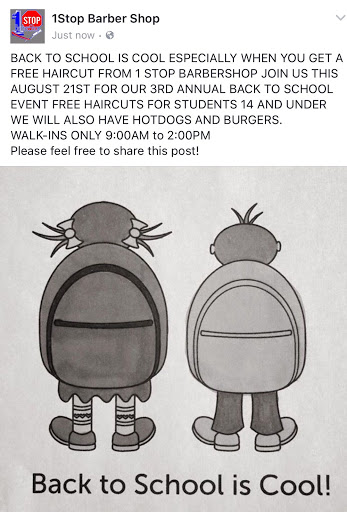 Barber Shop «1 Stop Barber Shop», reviews and photos, 701 S Stemmons Fwy #208, Lewisville, TX 75067, USA