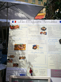 Restaurant Les Enfants Terribles à Menton - menu / carte