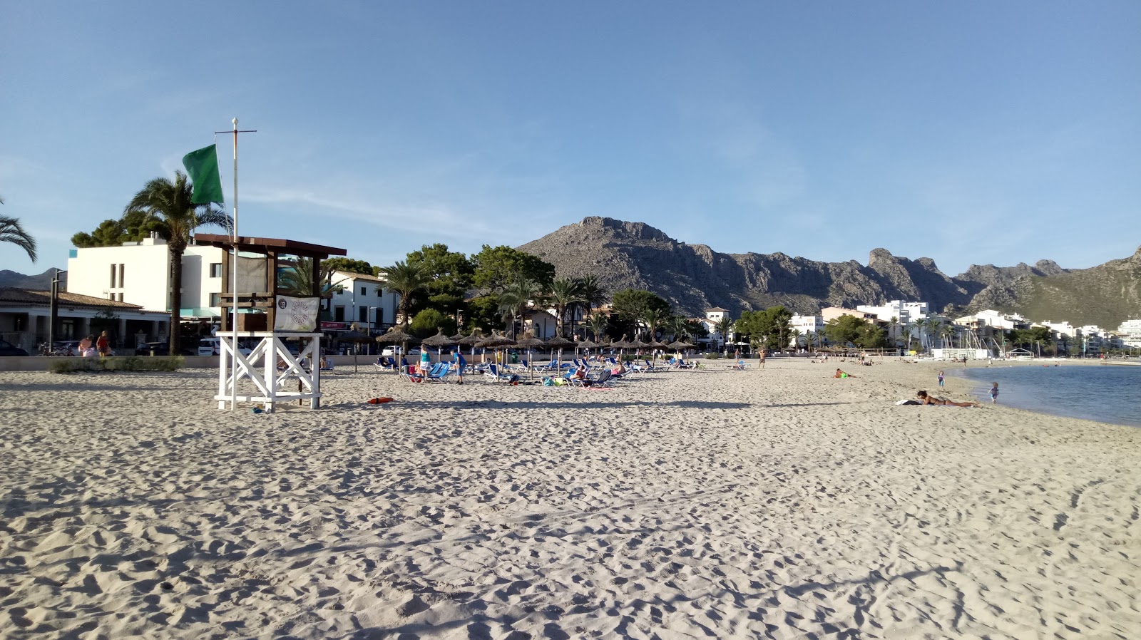 Foto de Playa de Pollença - lugar popular entre los conocedores del relax