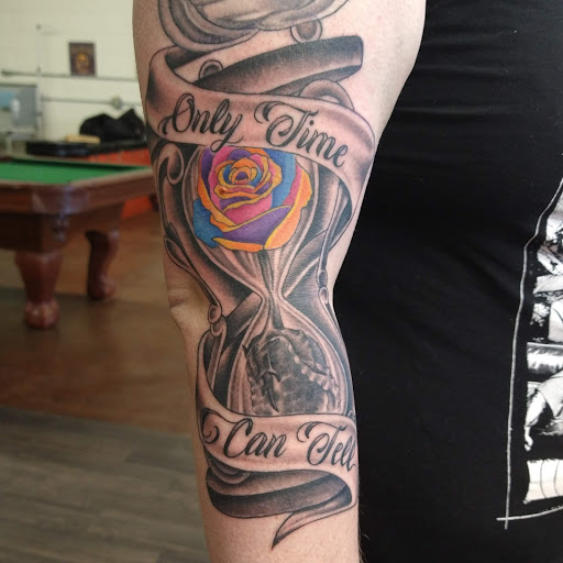 Explore bandana tattoo ideas, creative tattoo ideas in Abilene, available at A Tattoo Experience by Spaz