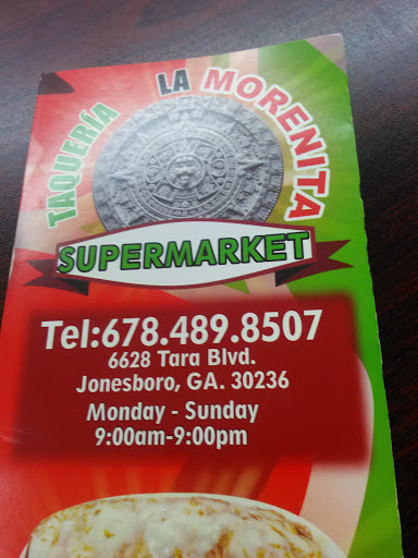 Supermarket «La Morena Supermarket», reviews and photos, 6628 Tara Blvd, Jonesboro, GA 30236, USA