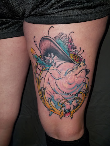 Explore design tattoo ideas for men, creative tattoo ideas in Georgetown, available at White Dog Tattoo