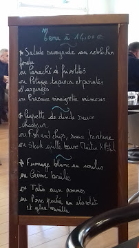 Menu / carte de L'auberge Du Cheval Blanc à Brunembert