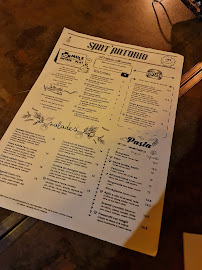 Restaurant italien Pizza Sant'Antonio à Paris - menu / carte