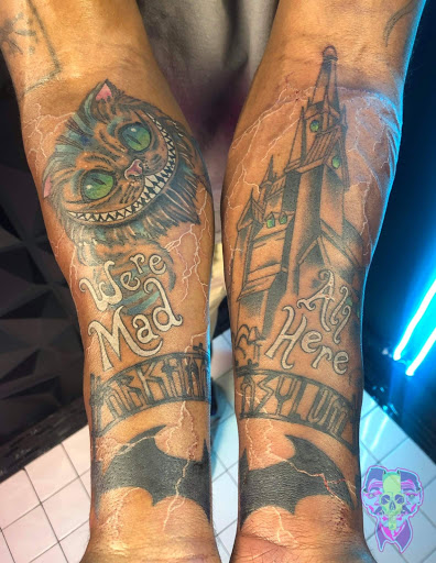 Explore 2 word tattoo ideas, creative tattoo ideas in Bethlehem, available at Soul Glow Electric Ink