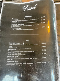 Carte du Art Restaurant Manezinho à Urzelina