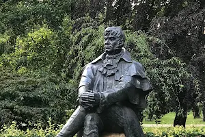 Statue of John George Haffner image