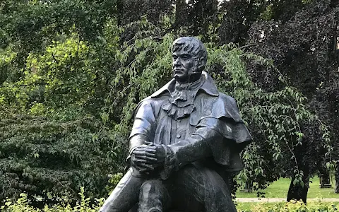 Statue of John George Haffner image