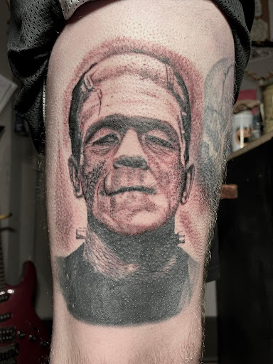 Find robot tattoo ideas for your next unique tattoo in Conover at Polsons Tattoo Studio