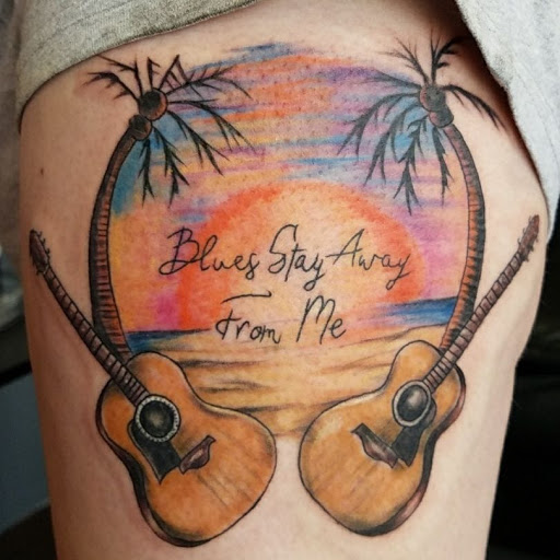 Explore tattoo of husband's name ideas, creative tattoo ideas in Athens, available at United Ink Tattoos and Body Piercings