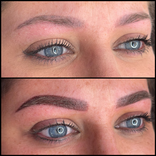 Explore american eagle tattoo ideas, creative tattoo ideas in Peoria Heights, available at BeautiFULL Brows By Jen Microblading - Permanent Makeup Wild Honey Beauty Studio