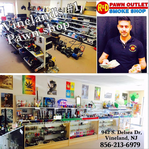 Pawn Shop «R&D PAWN AND SMOKE SHOP», reviews and photos, 942 S Delsea Dr, Vineland, NJ 08360, USA