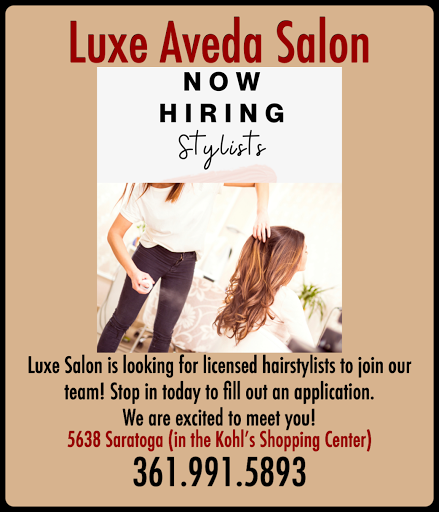 Hair Salon «Luxe Aveda Concept Salon», reviews and photos, 5638 Saratoga Blvd #112, Corpus Christi, TX 78414, USA