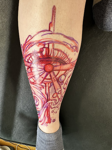 Explore mens nature tattoo ideas, creative tattoo ideas in Manhattan, available at Equilibrium Tattoo