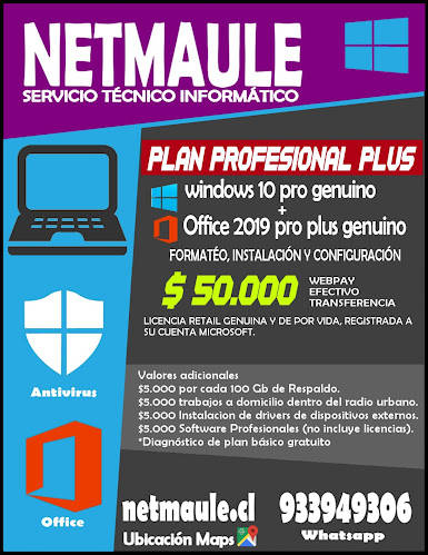 Opinii despre NETMAULE în Talca - Tienda de informática