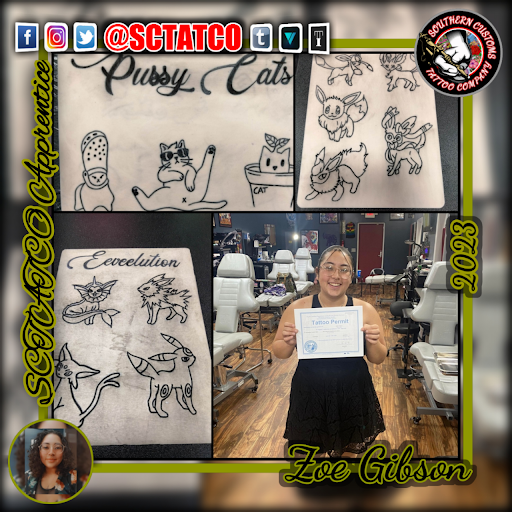 Explore torn skin tattoo ideas, creative tattoo ideas in Fayetteville, available at Southern Customs Tattoo Company