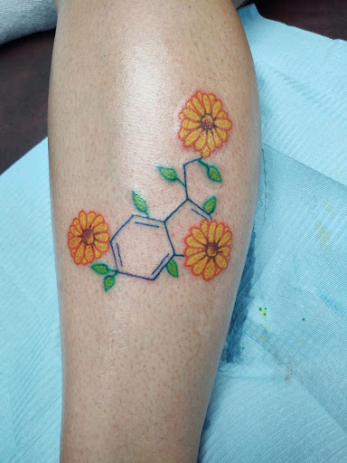 Explore cyber y2k tattoo ideas, creative tattoo ideas in Center Line, available at Elite Ink Tattoo Studios