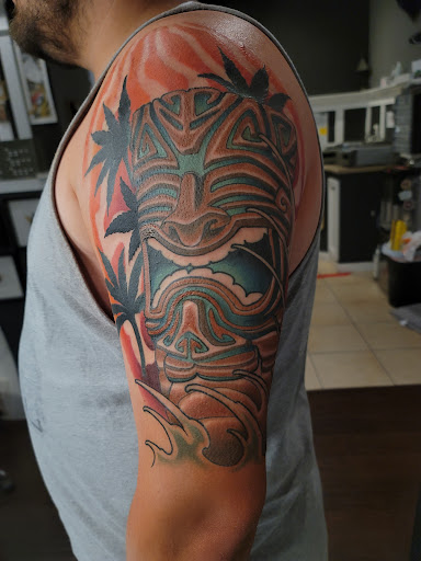 Find goth tattoo ideas for men for your next unique tattoo in Orem at Hearts and Hands Tattoo and Piercing