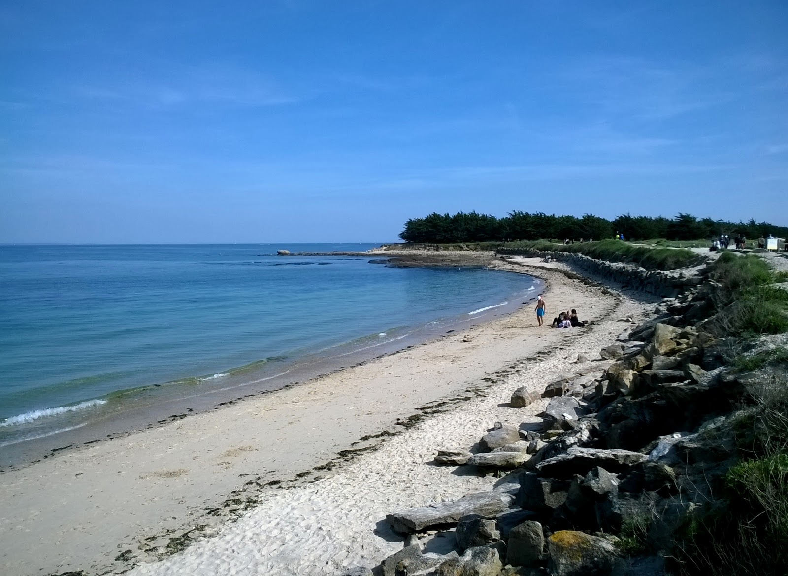 Plage du Conguel'in fotoğrafı ve yerleşim