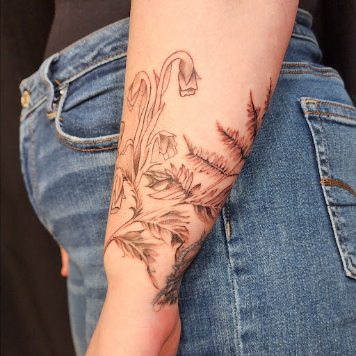 Explore protector tattoo ideas, creative tattoo ideas in Minocqua, available at Whisky Rose Tattoo Parlor