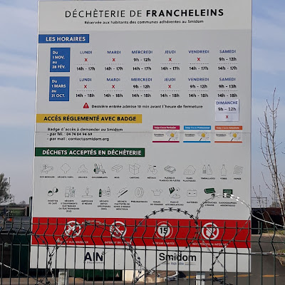 Déchèterie de Francheleins à Francheleins