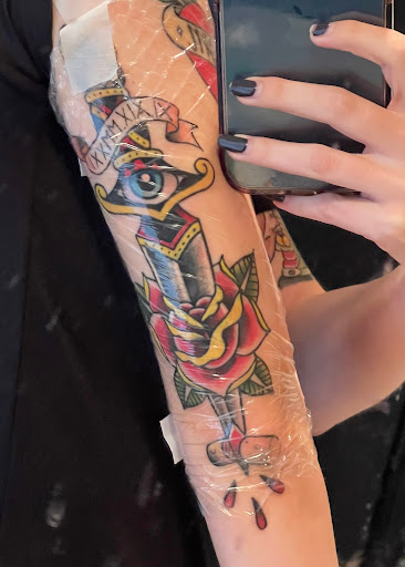 Explore birthday month tattoo ideas, creative tattoo ideas in Saint Petersburg, available at Foolish Pride Tattoo Co.