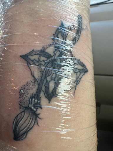 Explore lion cub tattoo ideas, creative tattoo ideas in Buford, available at Norsk Studios Tattoos & Piercings