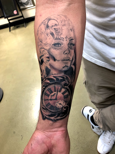 Explore greek words tattoo ideas, creative tattoo ideas in San Diego, available at Ink Mindset Studios