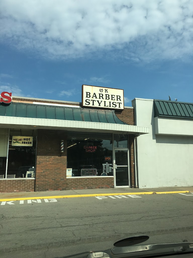 O K Barber Shop 14621