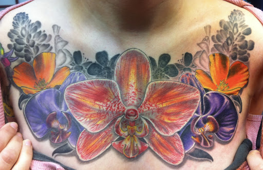 Explore family tattoo ideas men, creative tattoo ideas in Seaside, available at Creative Visions Ink Tattoo & Body Piercing Studio - Call for Appointment