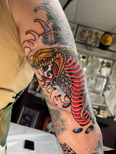 Explore stoic tattoo ideas, creative tattoo ideas in Georgetown, available at Iron Rite Tattoo South