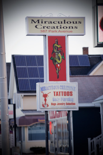 Tattoo and Piercing Shop «Miraculous Creations», reviews and photos, 387 Park Ave, Worcester, MA 01610, USA