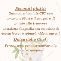 ​Ristorante Pizzeria Bar Orfea à San Francesco di Roveré menu