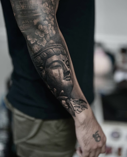 Explore face tattoos for men ideas, creative tattoo ideas in San Francisco, available at North