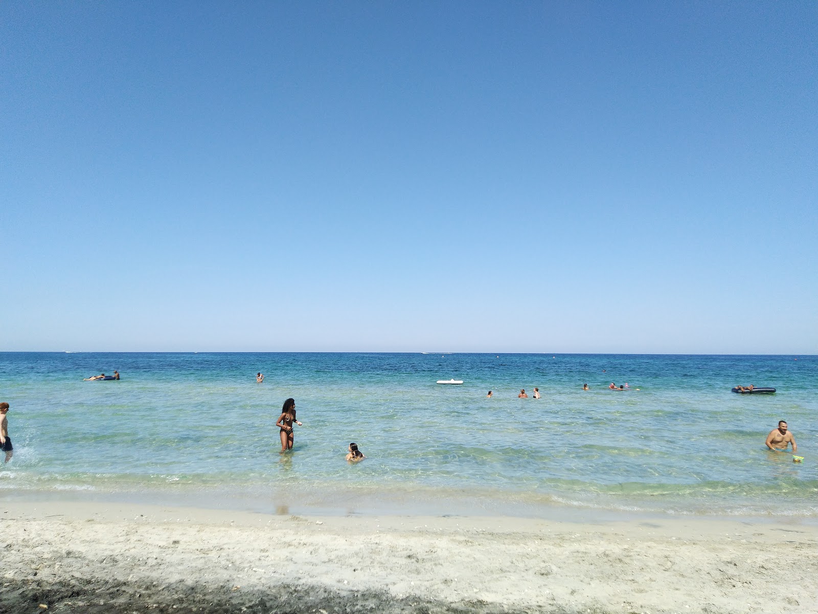 Foto van Ultima Spiaggia delle Cesine met gemiddeld niveau van netheid