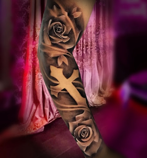 Explore big cover up tattoo ideas, creative tattoo ideas in Fairfield, available at Tattoo Magic Good Fortunes Tattoo Studio And Art Gallery