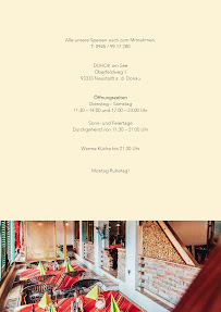 DUHOK am See à Neustadt an der Donau menu