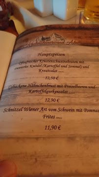 Kastensteinerwand Alm à Bischofswiesen menu