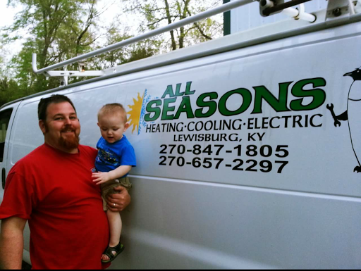 Heating Contractor «All Seasons Heating, Cooling and Electric», reviews and photos, 2190 Peach Orchard Rd, Lewisburg, KY 42256, USA