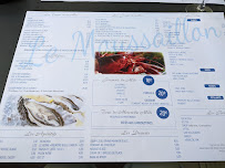 Restaurant de fruits de mer Le Moussaillon à Narbonne (la carte)