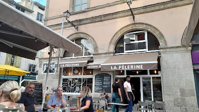 La pélerine à Le Puy-en-Velay