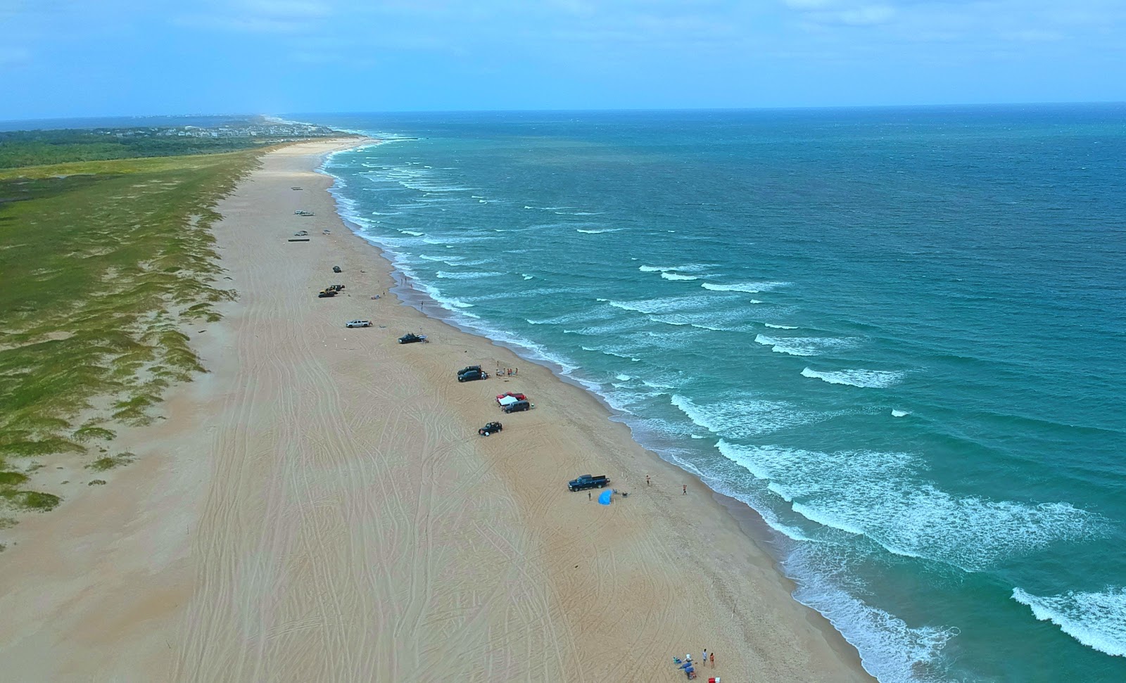 Photo of Cape Hatteras beach with very clean level of cleanliness