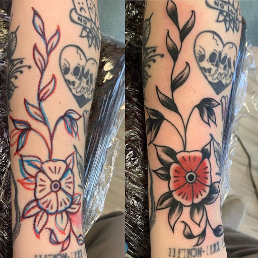 Explore thistle tattoo ideas, creative tattoo ideas in Rockwood, available at Lake state tattoo co