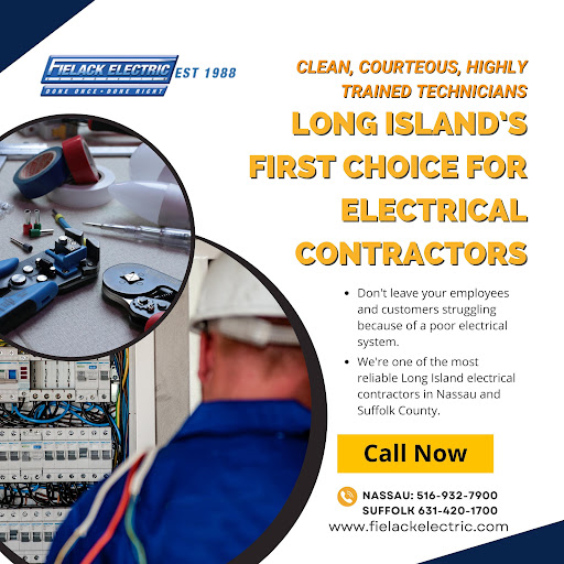 Electrician «Fielack Electric Corporation», reviews and photos, 101 Gazza Blvd, Farmingdale, NY 11735, USA