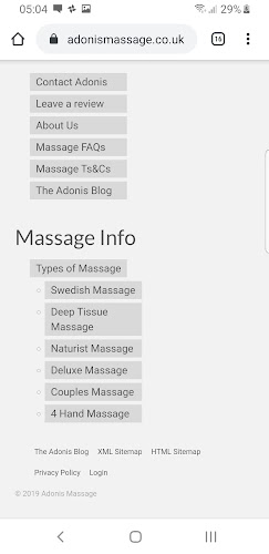 Reviews of Adonis Massage - Gay Massage Manchester in Manchester - Massage therapist