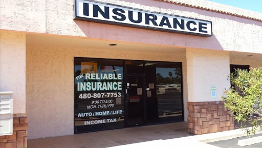 Fox Reliable Insurance in Mesa, Arizona