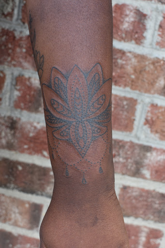 Explore korean tattoo ideas for guys, creative tattoo ideas in Sanford, available at Hudson & Company Tattoo Studio