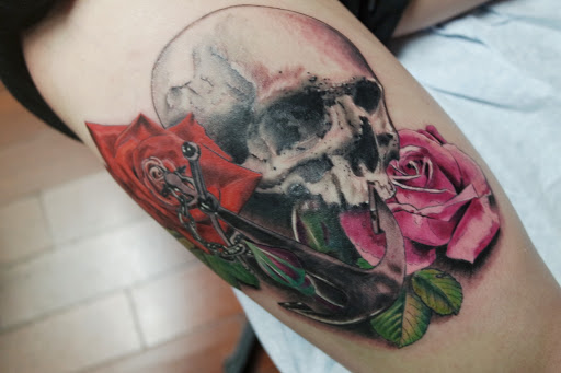 Explore renaissance tattoo ideas, creative tattoo ideas in Alhambra, available at IFA2 Tattoo Studio