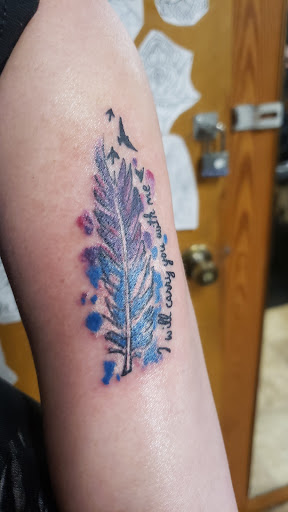 Explore mgk tattoo ideas, creative tattoo ideas in Conway, available at Primal Urge Tattoos